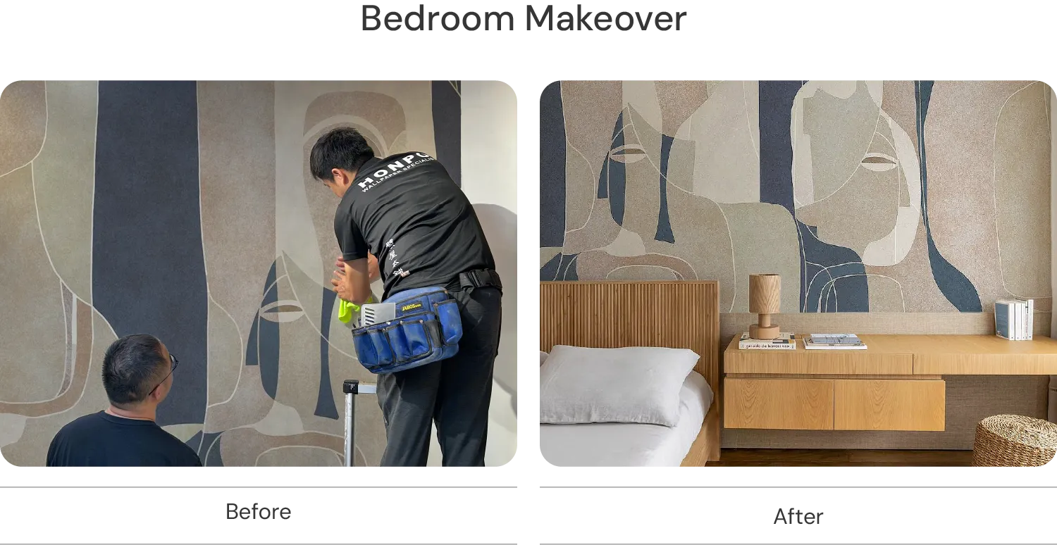 Bedroom Makeover by Honpo's team
